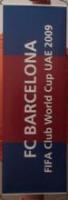 Banderin Oficial FIFA CLUB wORLD CUP ABU DHABI 2009